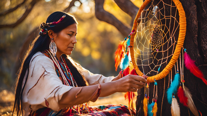 Indiánske a šamanské mandaly